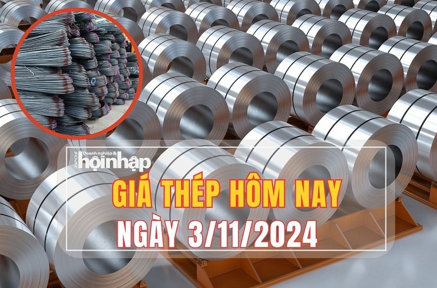 Giá thép hôm nay 3/11: Giá thép cuộn, thép thanh vằn vẫn ở mức ổn định