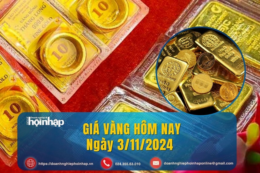 Giá vàng hôm nay 3/11: Giá vàng nhẫn giảm gần nửa triệu đồng/lượng, nhà đầu tư có nên mua vàng?