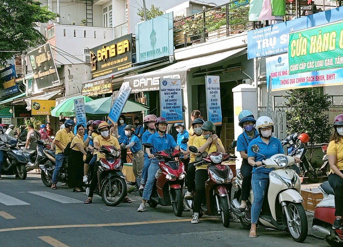 TP. Hồ Chí Minh: Ra quân nhân tháng hành động phát triển người tham gia bảo hiểm xã hội, bảo hiểm y tế