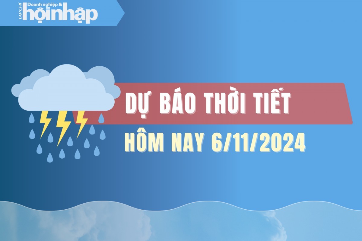 Thời tiết hôm nay 6/11: Hà Nội và Bắc Bộ sáng trời lạnh, Trung Bộ mưa lớn