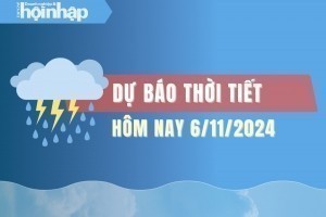 Thời tiết hôm nay 6/11: Hà Nội và Bắc Bộ sáng trời lạnh, Trung Bộ mưa lớn