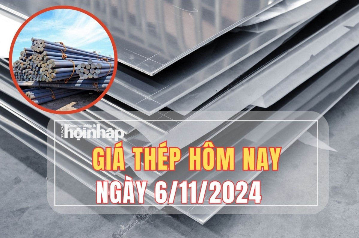 Giá thép hôm nay 6/11: Thép quốc tế tiếp tục tăng nhẹ, xác lập chuỗi tăng ba ngày liên tiếp