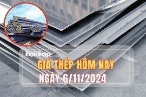 Giá thép hôm nay 6/11: Thép quốc tế tiếp tục tăng nhẹ, xác lập chuỗi tăng ba ngày liên tiếp