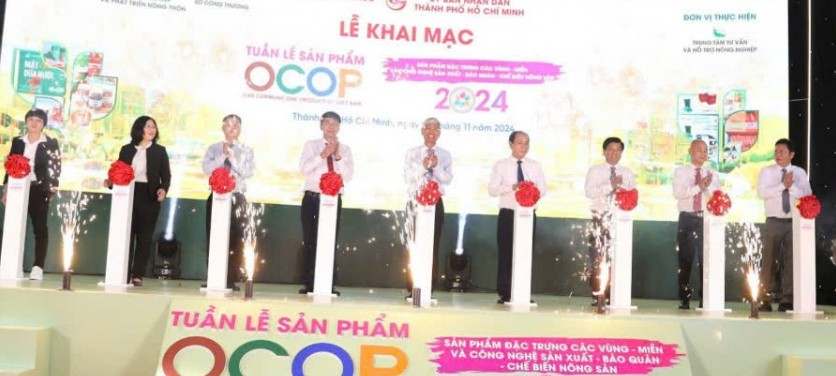 Khai mạc Tuần lễ sản phẩm OCOP - sản phẩm đặc trưng các vùng miền năm 2024