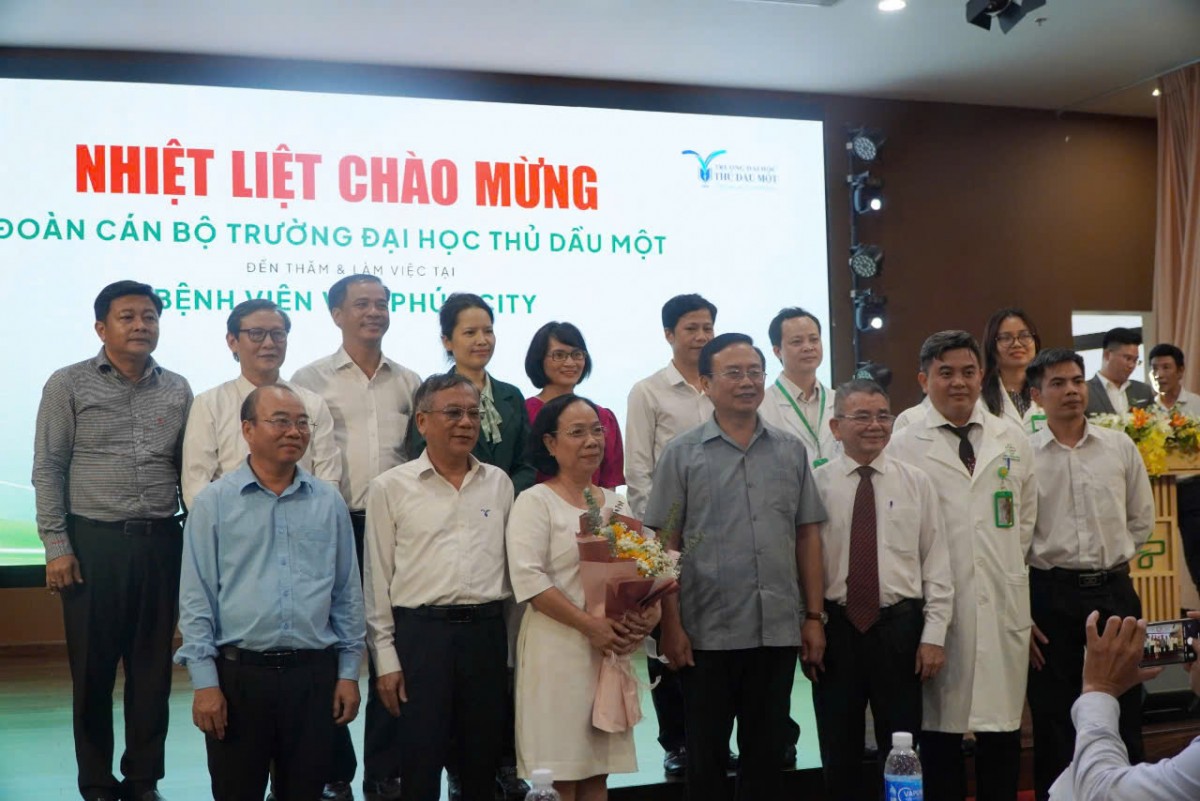 Bệnh viên Vạn Phúc City sẽ là bệnh viện thực hành của trường Đại học Thủ Dầu Một