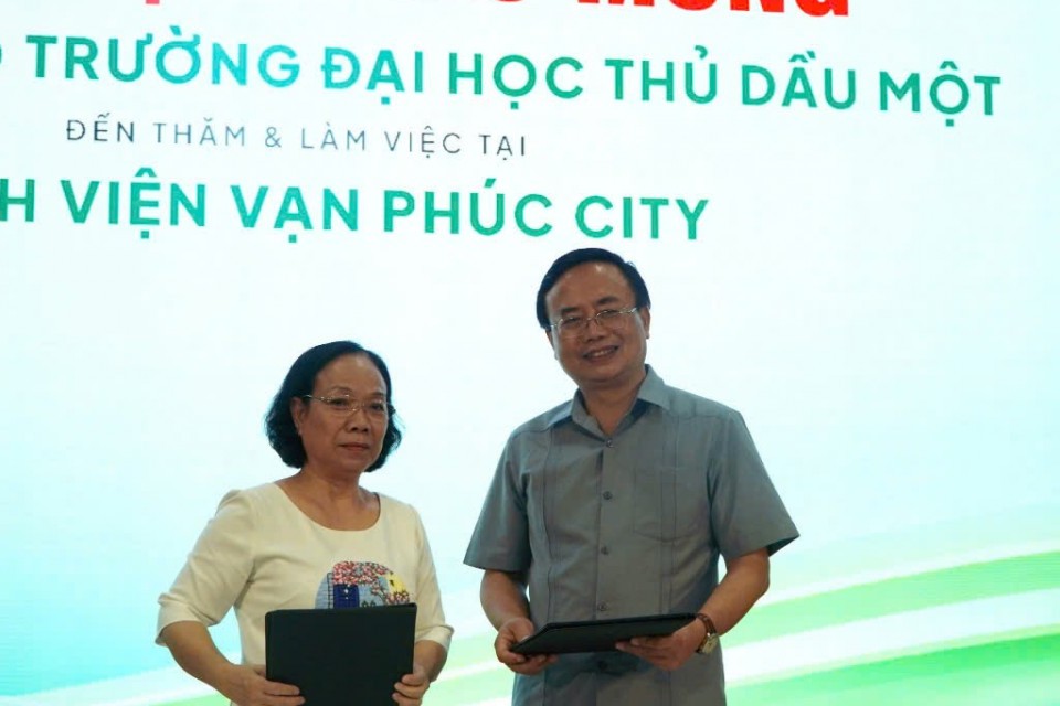 Bệnh viên Vạn Phúc City sẽ là bệnh viện thực hành của trường Đại học Thủ Dầu Một