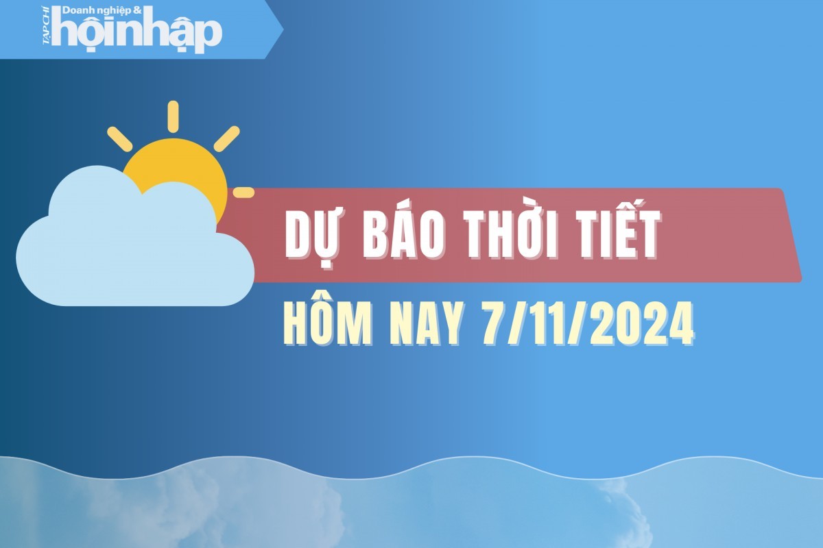 Thời tiết hôm nay 7/11: Bão Yinxing giảm cấp khi vào Biển Đông