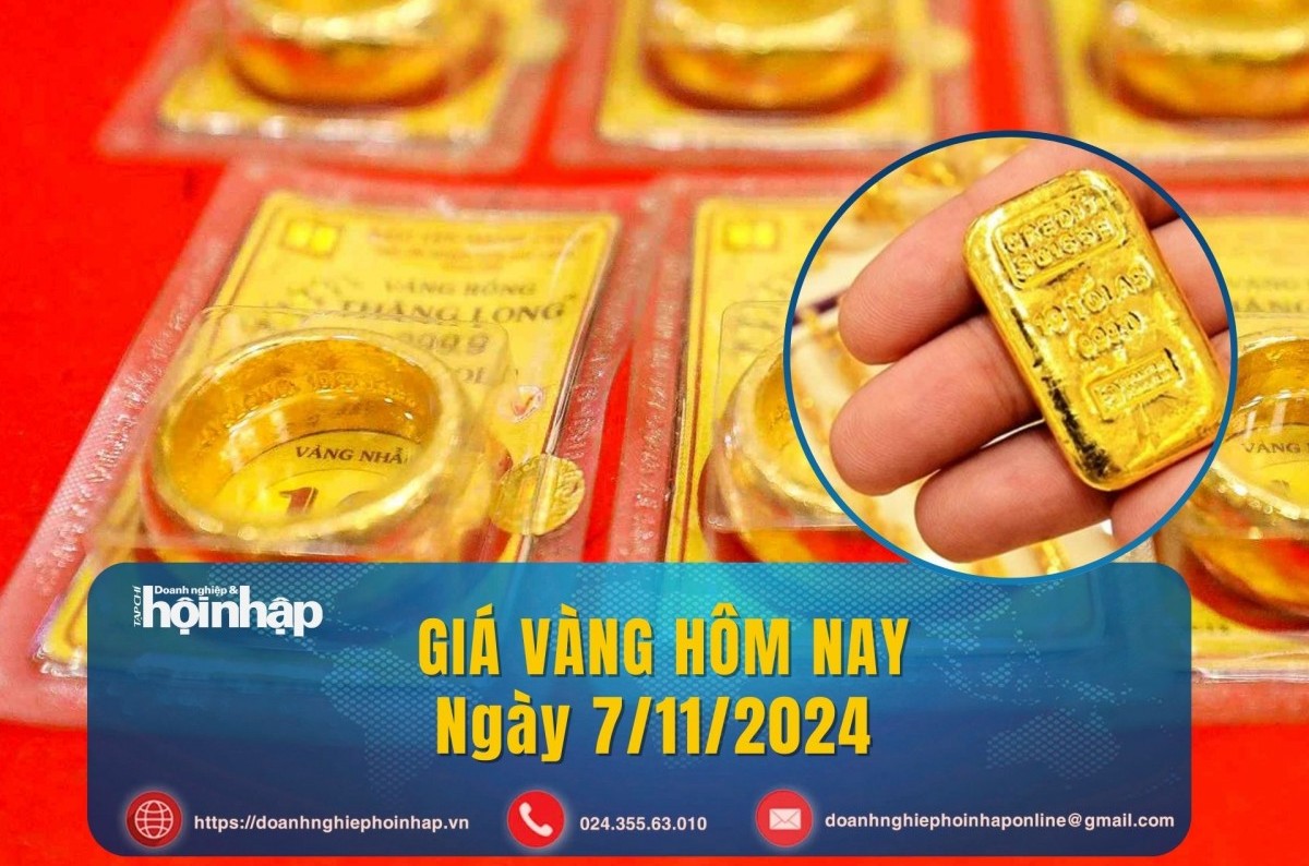 Giá vàng hôm nay 7/11: Vàng "nhảy múa" ko ngừng, vàng SJC giảm 1,5 triệu đồng/lượng