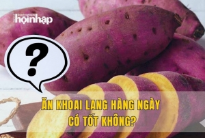 Ăn khoai lang hàng ngày có tốt không?