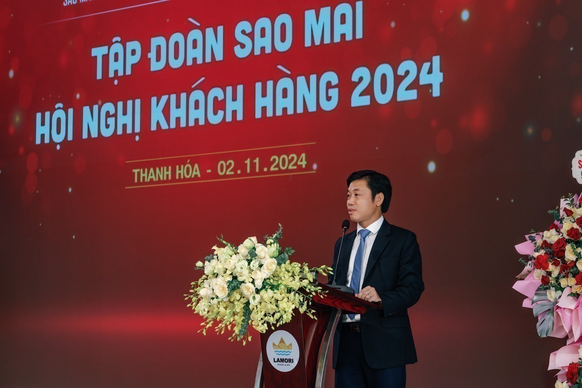Ông Nguyễn Văn Sơn - TGĐ Cty TNHHTM Sao Mai Superfeed “Thức ăn thủy sản Sao Mai - sự lựa chọn thông minh”