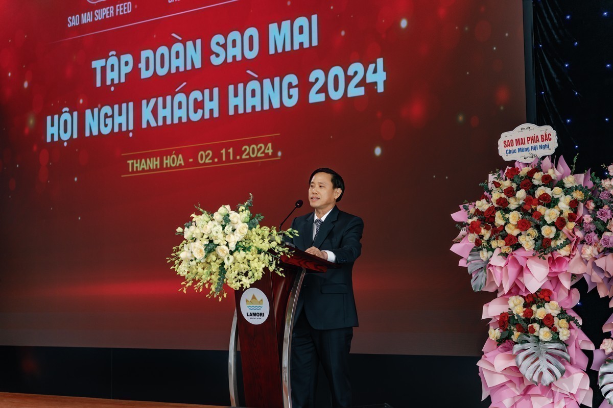 Ông Lê Văn Cảnh - TGĐ Cty IDI phát biểu khai mạc Hội nghị khách hàng 2024