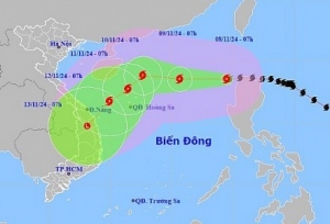 Bão Yinxing đổ bộ Biển Đông, trở thành cơn bão số 7