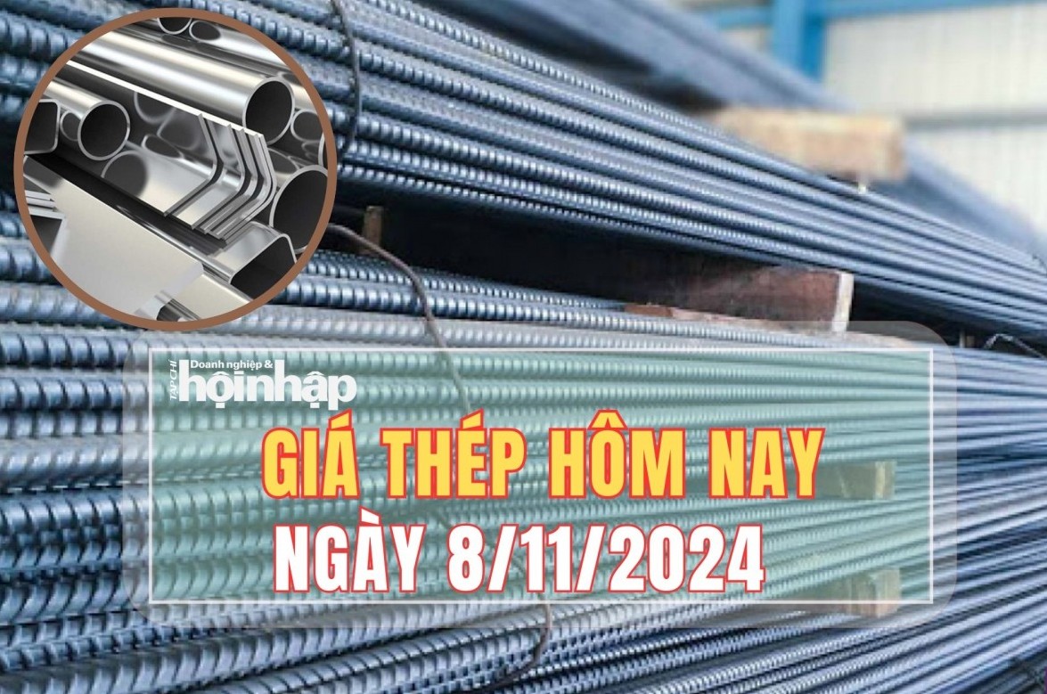 Giá thép hôm nay 8/11: Giá thép trên sàn giao dịch tăng mạnh, giá quặng sắt phục hồi