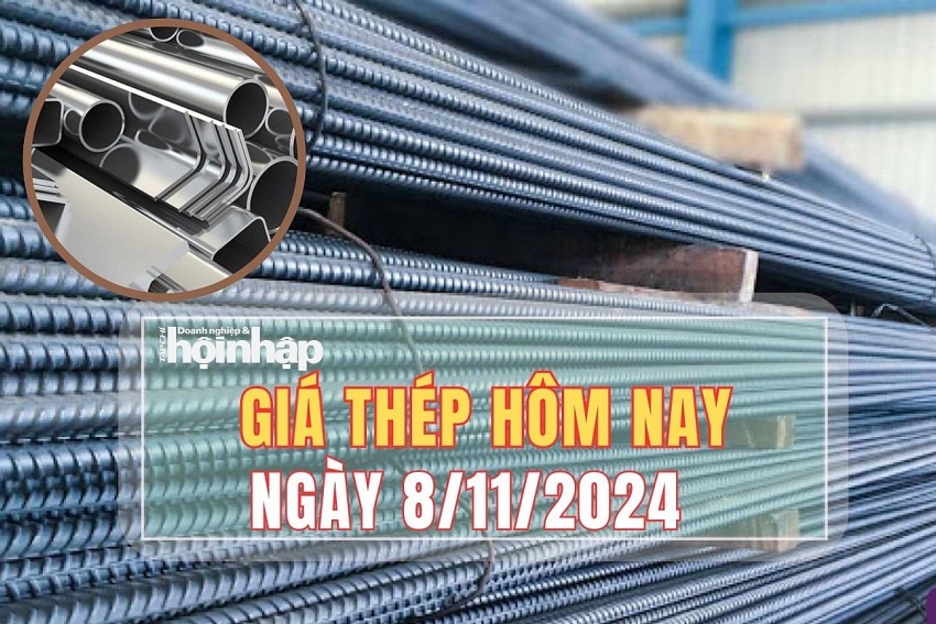 Giá thép hôm nay 8/11: Giá thép trên sàn giao dịch tăng mạnh, giá quặng sắt phục hồi