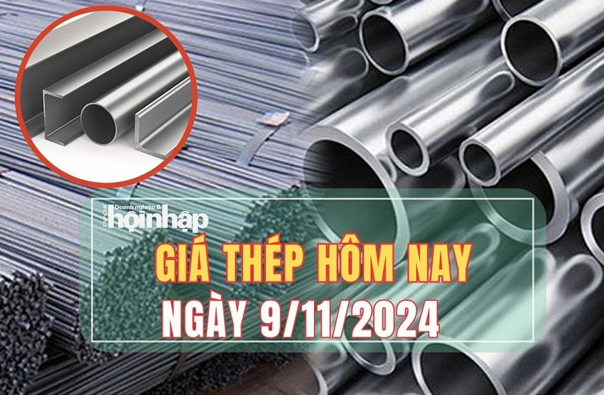 Giá thép hôm nay 9/11: Giá thép trên sàn giao dịch giảm, giá quặng sắt phục hồi mạnh