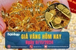 Giá vàng hôm nay 9/11: Vàng thế giới ''mất phanh'', vàng nhẫn SJC tăng gần 2 triệu đồng