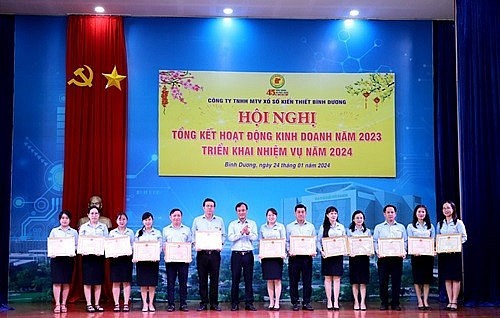 Công ty XSKT Bình Dương triển khai nhiệm vụ năm 2024