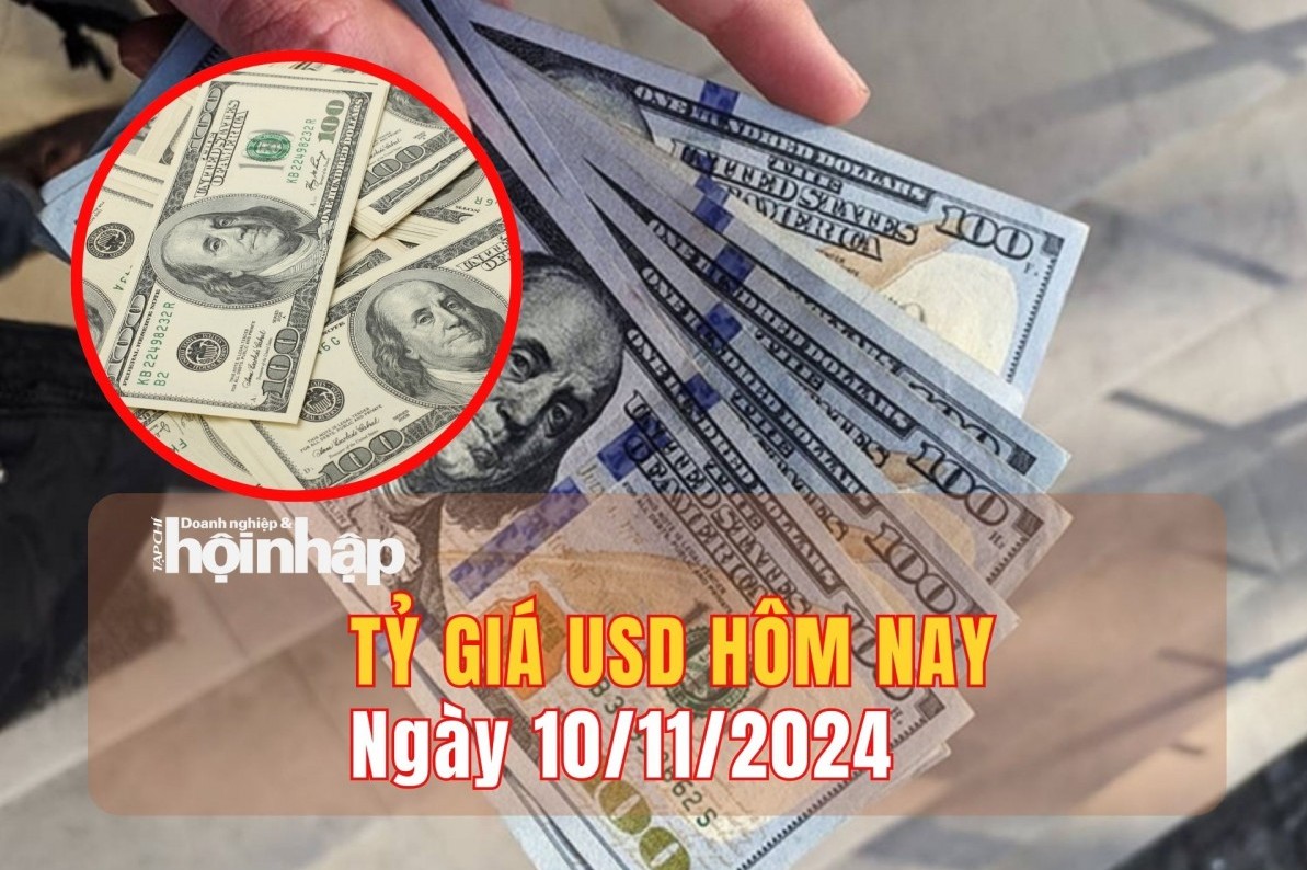 Tỷ giá USD hôm nay 10/11: Đồng USD cuối tuần giao dịch tăng 0,44%, đạt mức 104,95 điểm