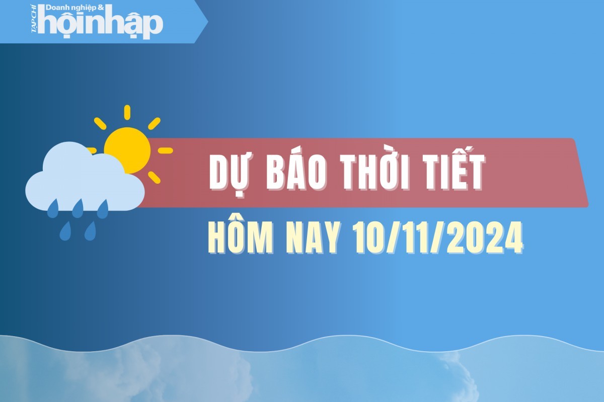 Thời tiết hôm nay 10/11: Bão số 7 vẫn có cường độ mạnh trên biển