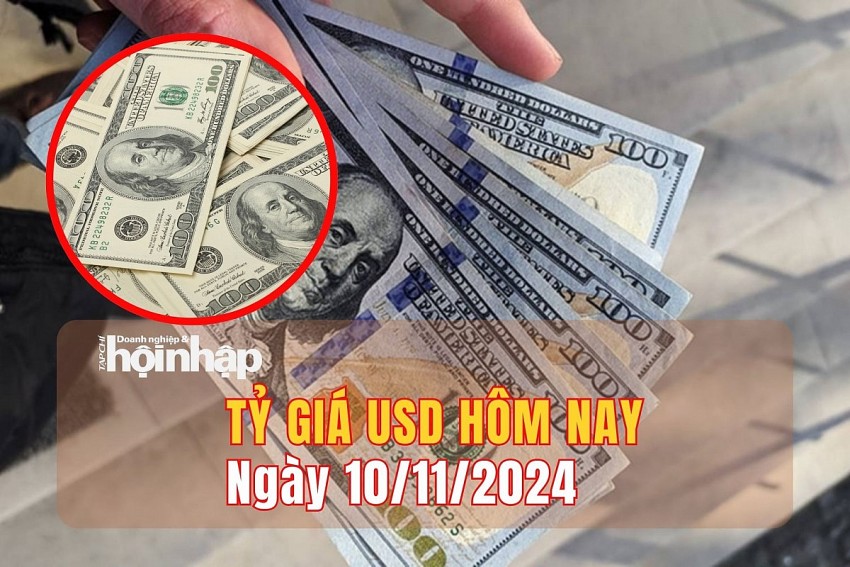 Tỷ giá USD hôm nay 10/11: Đồng USD cuối tuần giao dịch tăng 0,44%, đạt mức 104,95