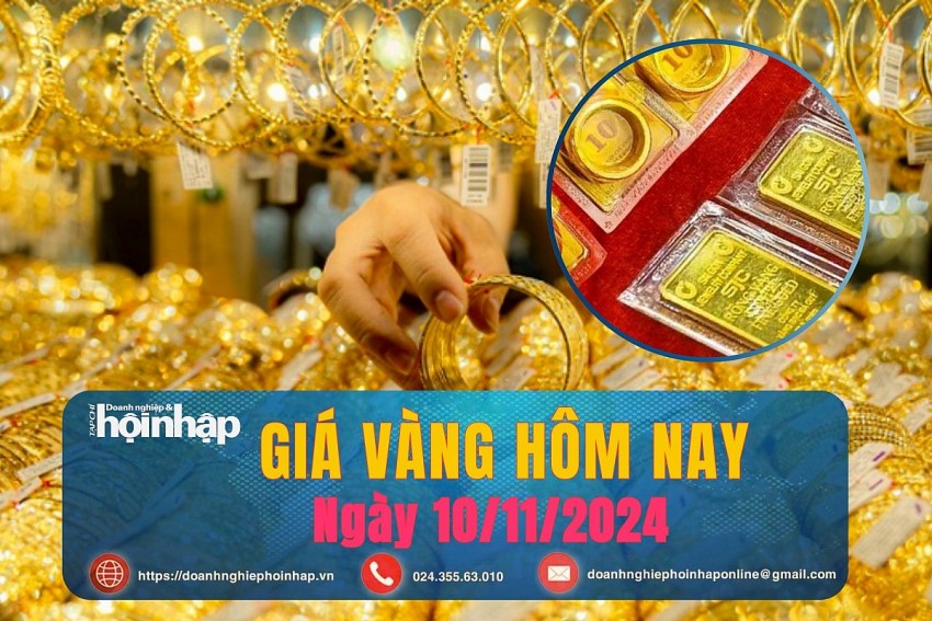 Giá vàng hôm nay 10/11: Vàng miếng SJC mất mốc 86 triệu, vàng nhẫn tụt dốc