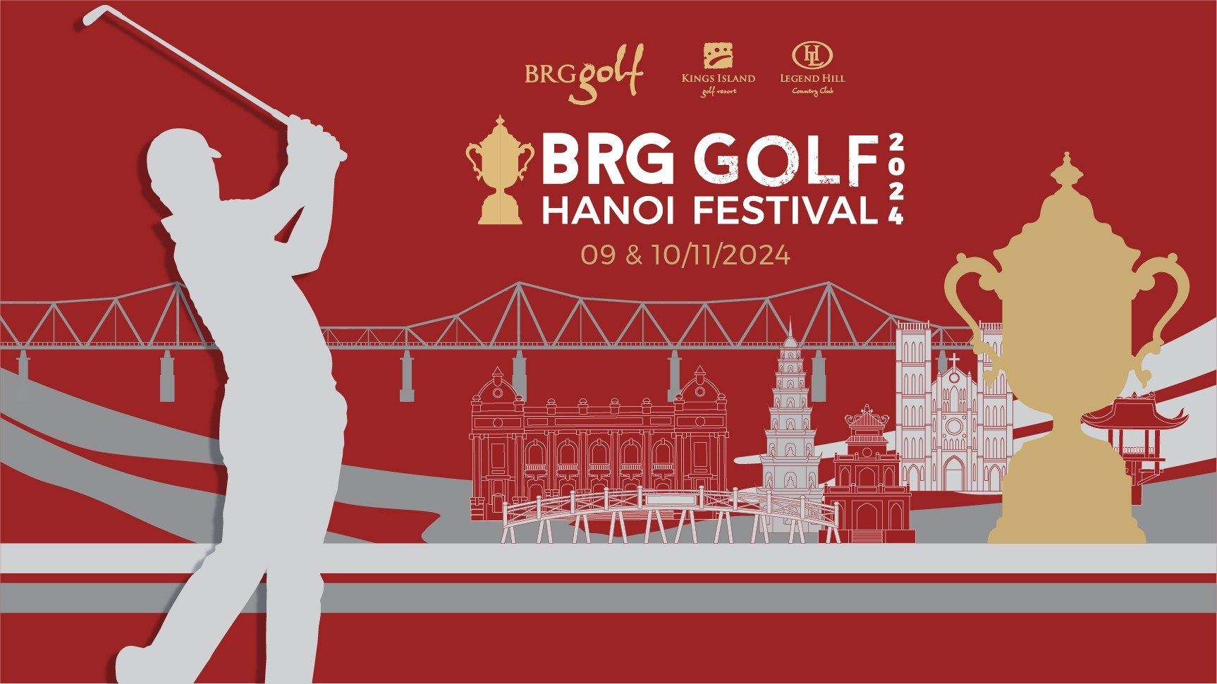 Khới tranh sự kiện golf thường niên BRG Golf Hanoi Festival 2024