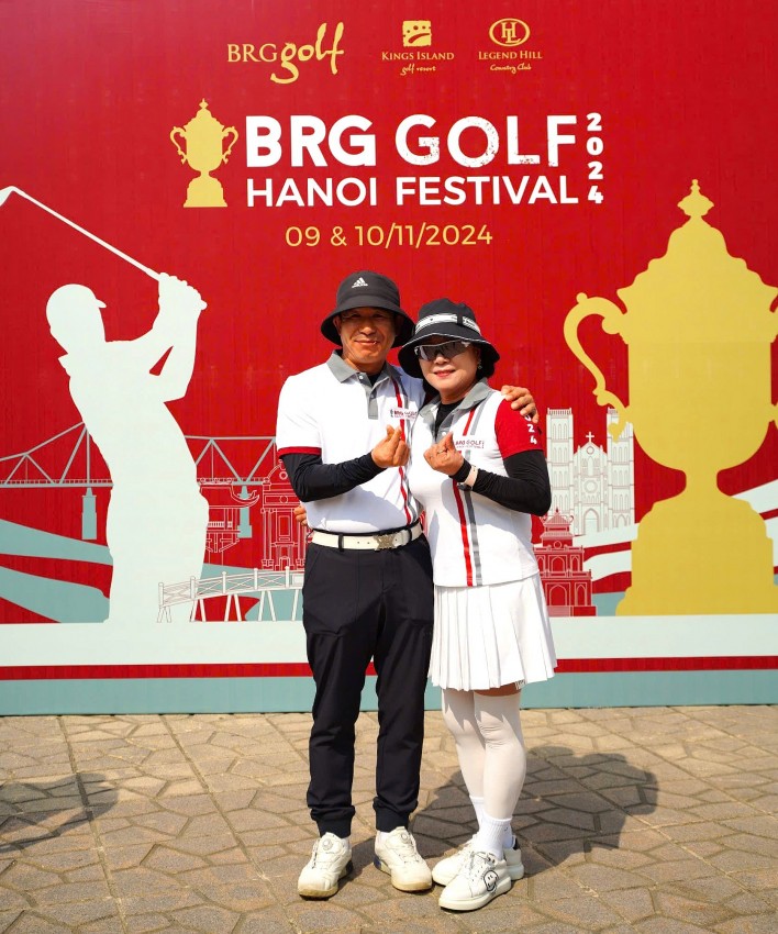 Khới tranh sự kiện golf thường niên BRG Golf Hanoi Festival 2024