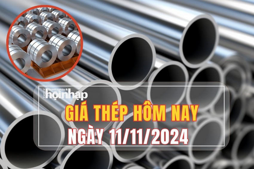 Giá thép hôm nay 11/11: Thép trong nước duy trì quanh mức 14.000 đồng/kg, giá quặng sắt giảm