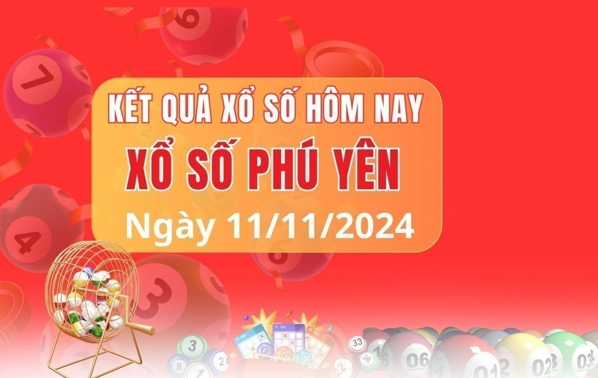 Xổ số Phú Yên 11/11- XSPY 11/11/2024- Xổ số hôm nay thứ hai