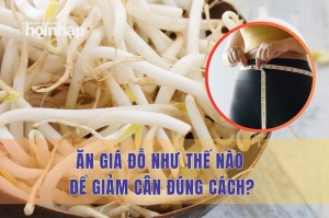 Ăn giá đỗ như thế nào để giảm cân đúng cách?