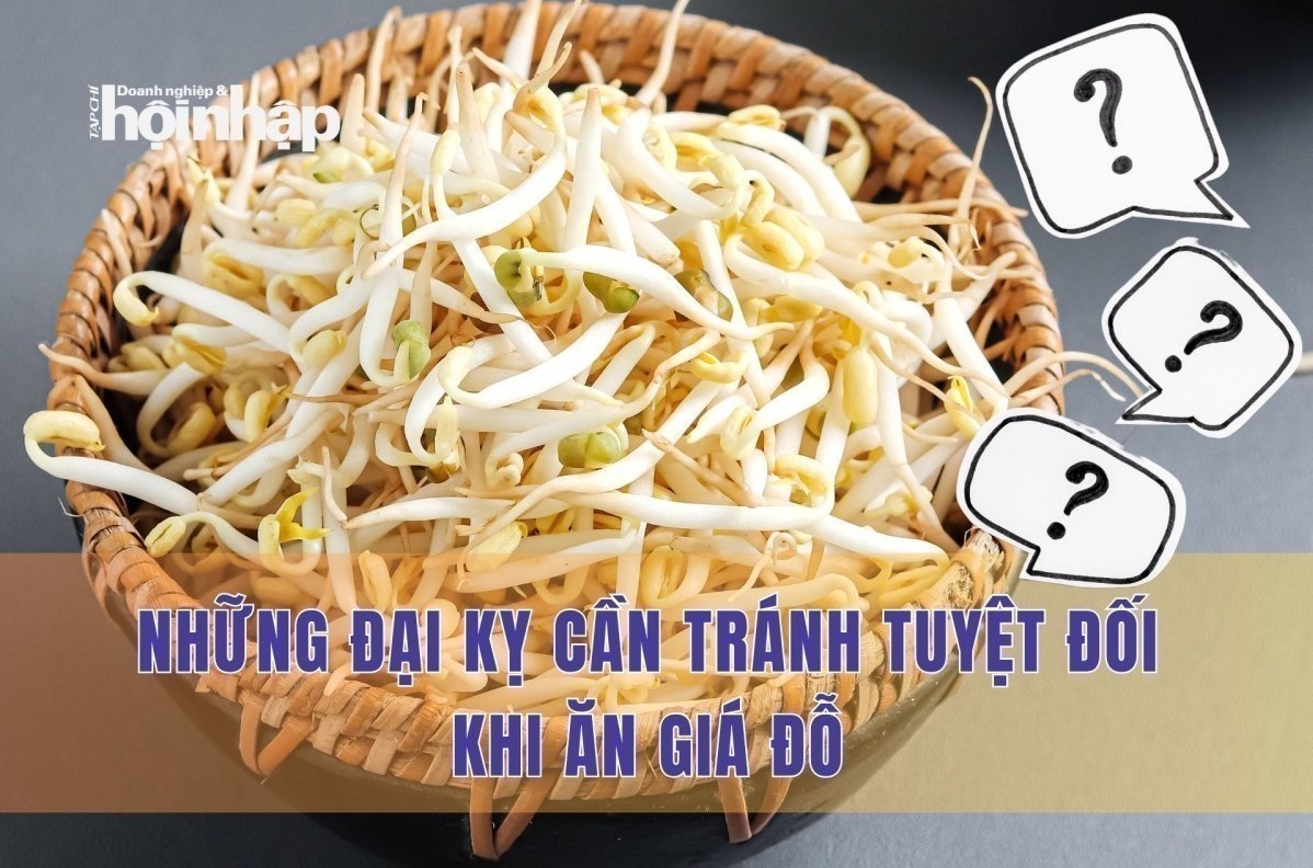 Những lưu ý cần tránh tuyệt đối khi ăn giá đỗ