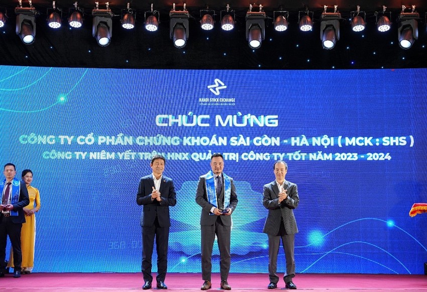 SHS đạt Top 10 Công ty niêm yết trên HNX quản trị công ty tốt nhất năm 2023-2024