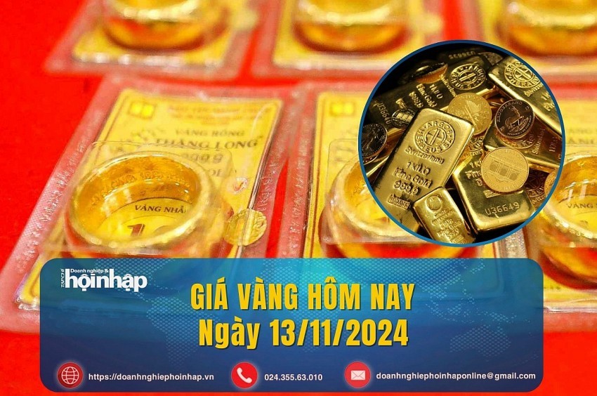 Giá vàng hôm nay 13/11: Vàng tiếp đà giảm sâu, giá vàng SJC về mốc 84 triệu