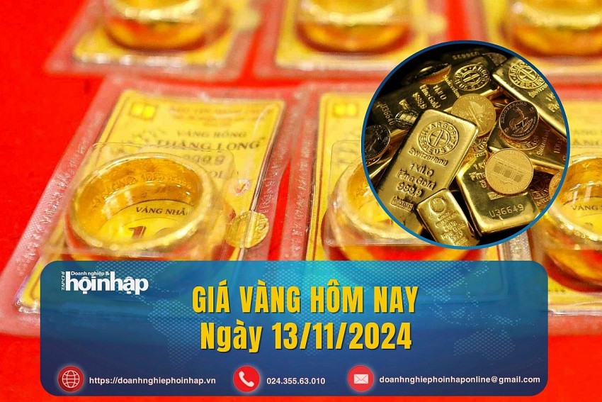 Giá vàng hôm nay 13/11: Vàng tiếp đà giảm sâu, vàng SJC về mốc 84 triệu