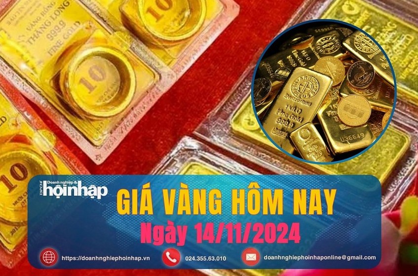 Giá vàng hôm nay 14/11: Vàng nối dài đà giảm, vàng nhẫn giảm nửa triệu đồng