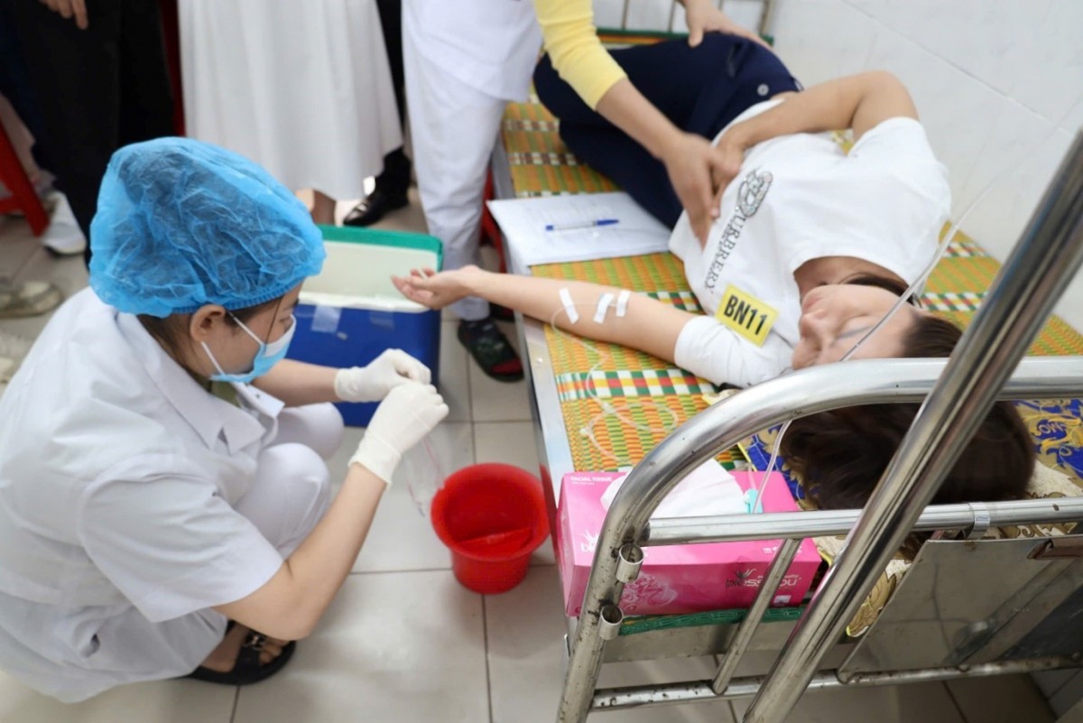 Hoạt động điều tra bệnh nhân, bữa ăn nguyên nhân, thức ăn nguyên nhân, lấy mẫu bệnh phẩm;