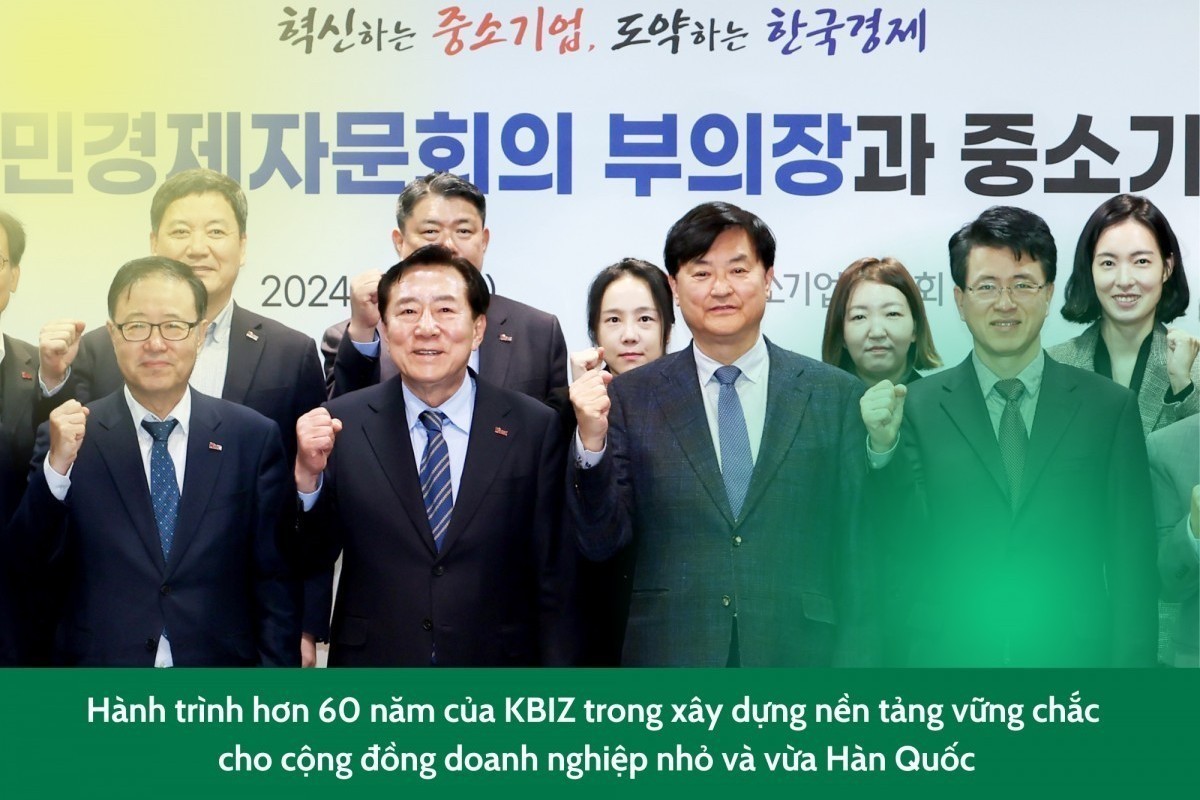 Hành trình hơn 60 năm của KBIZ trong xây dựng nền tảng vững chắc cho DNNVV Hàn Quốc