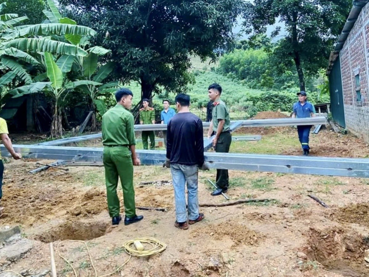 Công an Quảng Trị chung tay xây dựng nhà ở cho người nghèo