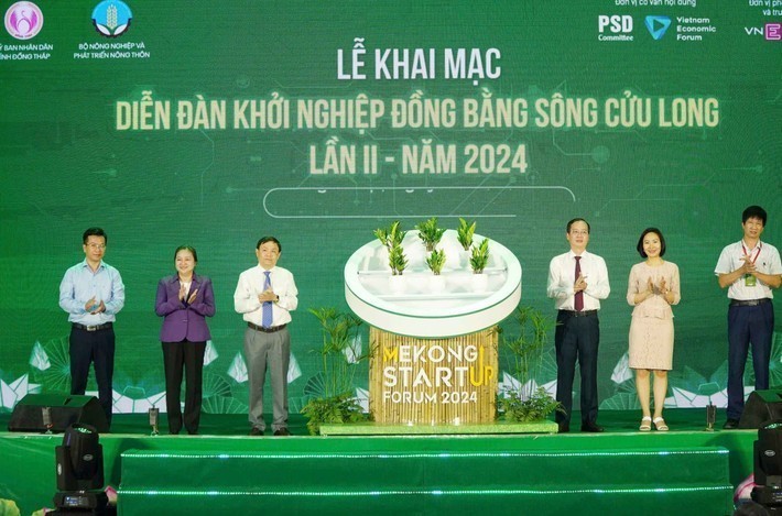 Diễn đàn Khởi nghiệp Đồng bằng Sông Cửu Long 2024 thúc đẩy đổi mới sáng tạo