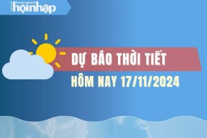 Thời tiết hôm nay 17/11: Đêm nay không khí lạnh đi xuống miền Bắc