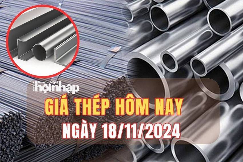 Giá thép hôm nay 18/11: Giá quặng sắt giảm xuống mức 101 USD, thép trong nước giữ nguyên giá bán