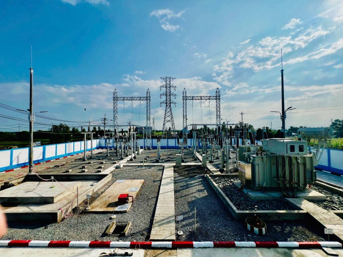 EVNSPC: Tiếp tục đóng điện, vận hành nhiều công trình điện 110kV trọng điểm  phía Nam