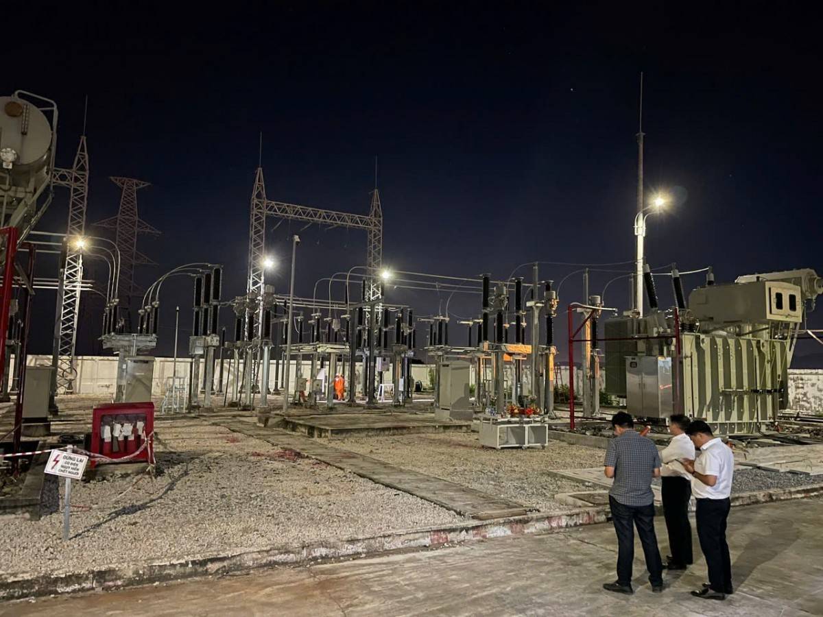 EVNSPC: Tiếp tục đóng điện, vận hành nhiều công trình điện 110kV trọng điểm  phía Nam