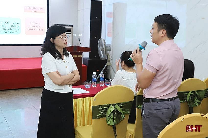 Hà Tĩnh nâng cao kiến thức về Luật Lao động, BHXH cho doanh nghiệp