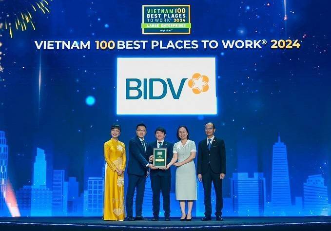 BIDV - Doanh nghiệp có môi trường làm việc tốt nhất Việt Nam