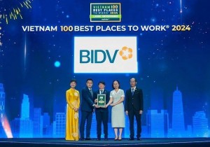 BIDV - Doanh nghiệp có môi trường làm việc tốt nhất Việt Nam