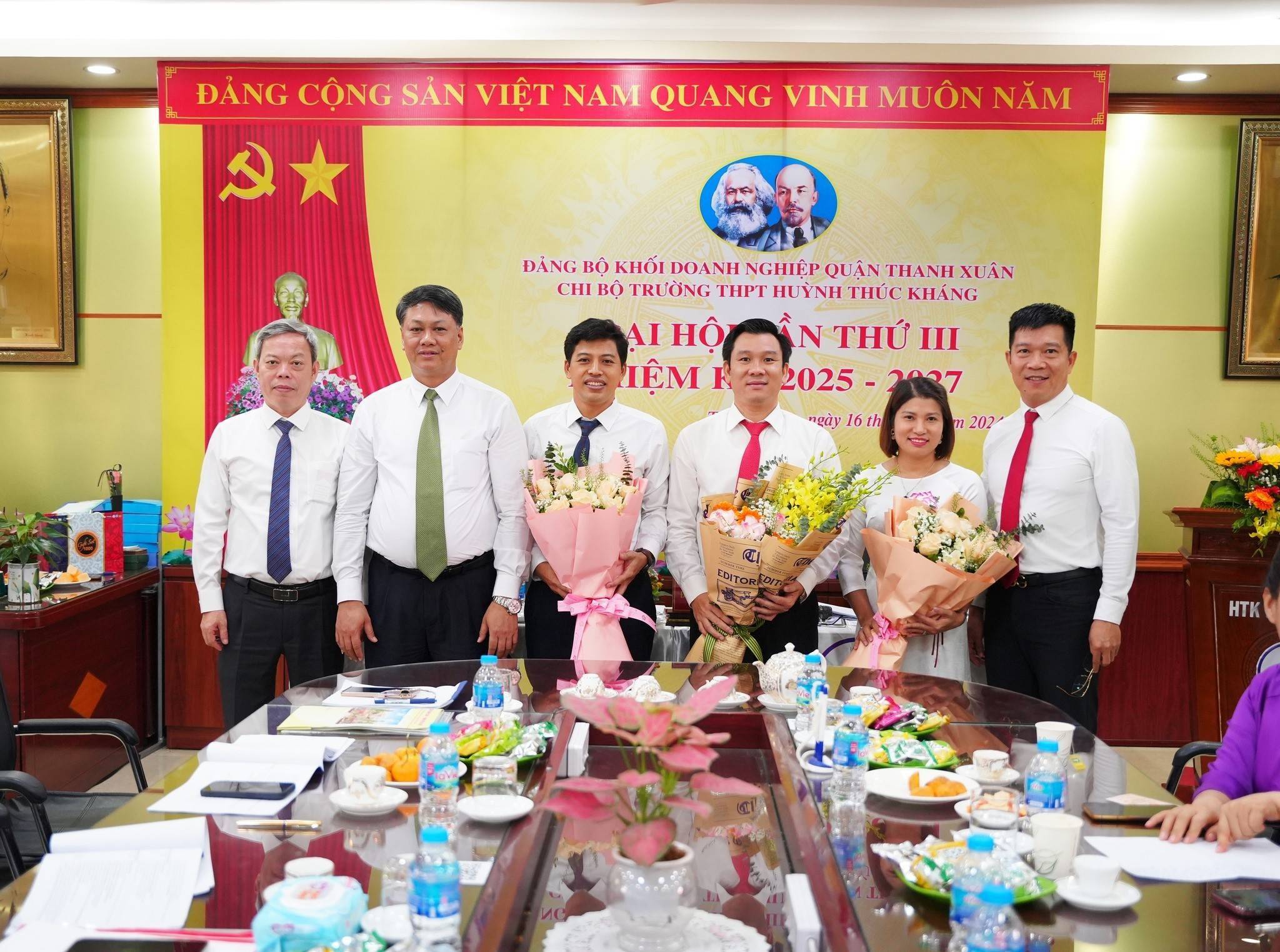 Hà Nội: Đại hội điểm tại các chi bộ trực thuộc Đảng bộ Khối Doanh nghiệp quận Thanh Xuân