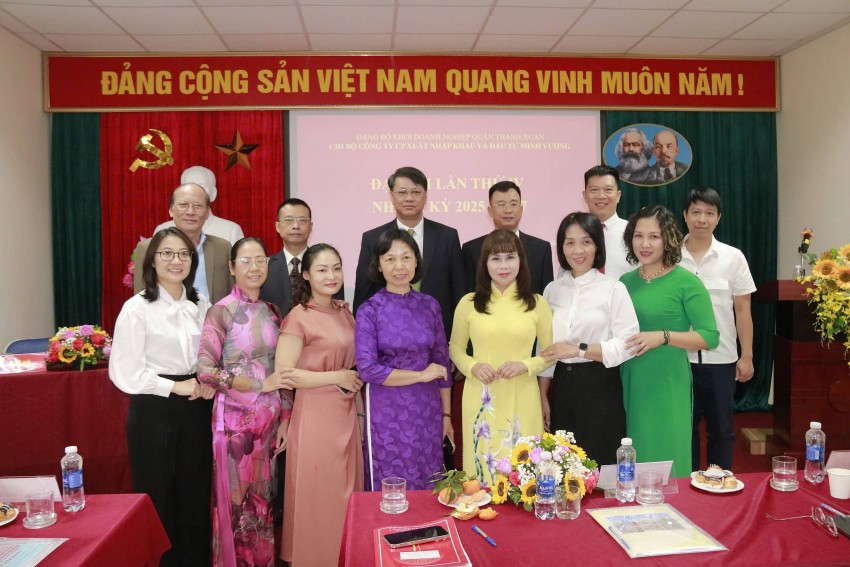 Hà Nội: Đại hội điểm tại các chi bộ trực thuộc Đảng bộ Khối Doanh nghiệp quận Thanh Xuân