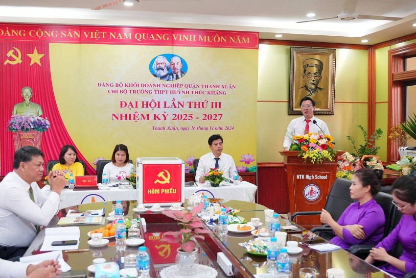 Hà Nội: Đại hội điểm tại các chi bộ trực thuộc Đảng bộ Khối Doanh nghiệp quận Thanh Xuân