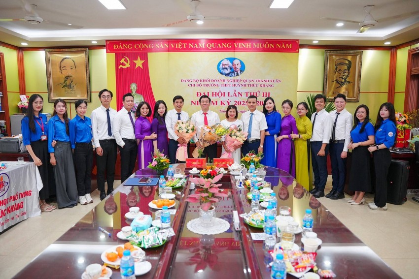 Hà Nội: Đại hội điểm tại các chi bộ trực thuộc Đảng bộ Khối Doanh nghiệp quận Thanh Xuân